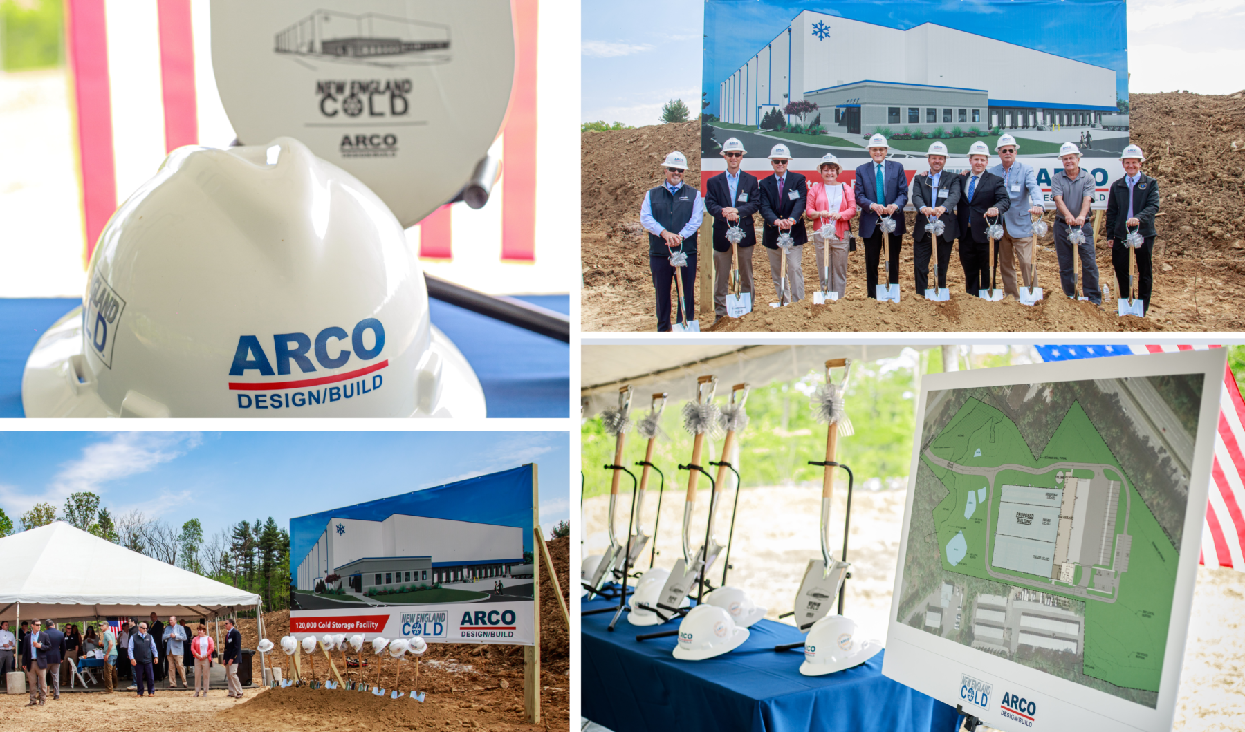 New England Cold Storage Breaks Ground